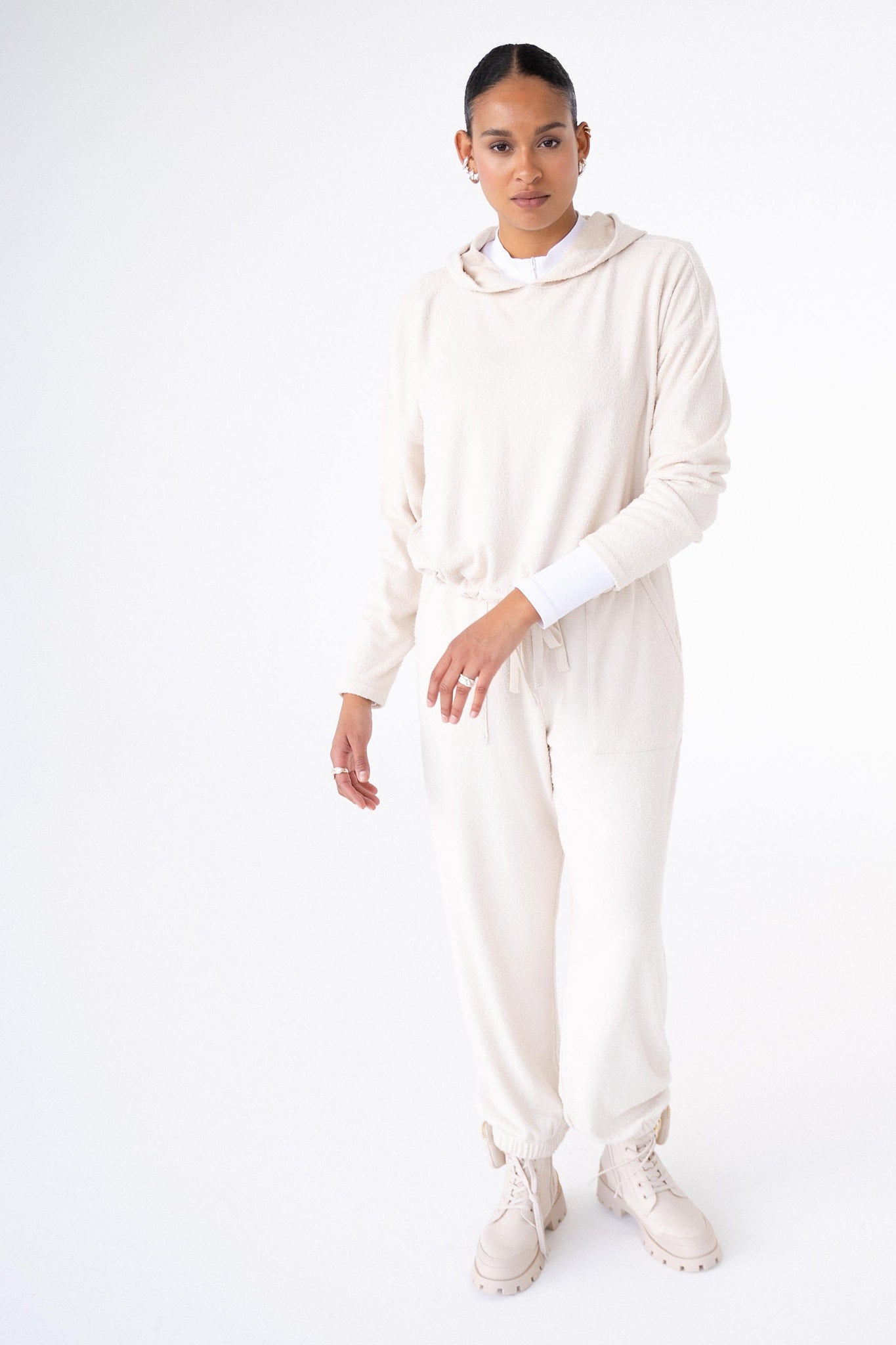 Soft hoodie sweatshirt