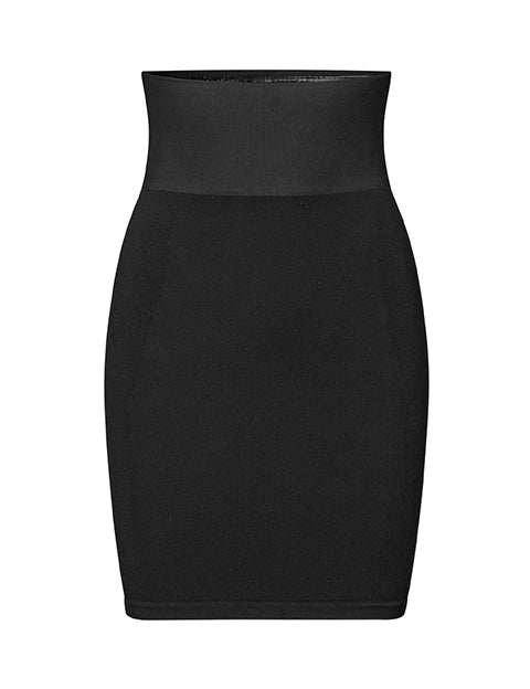 Second Skin shaping High waist tube skirt - Black