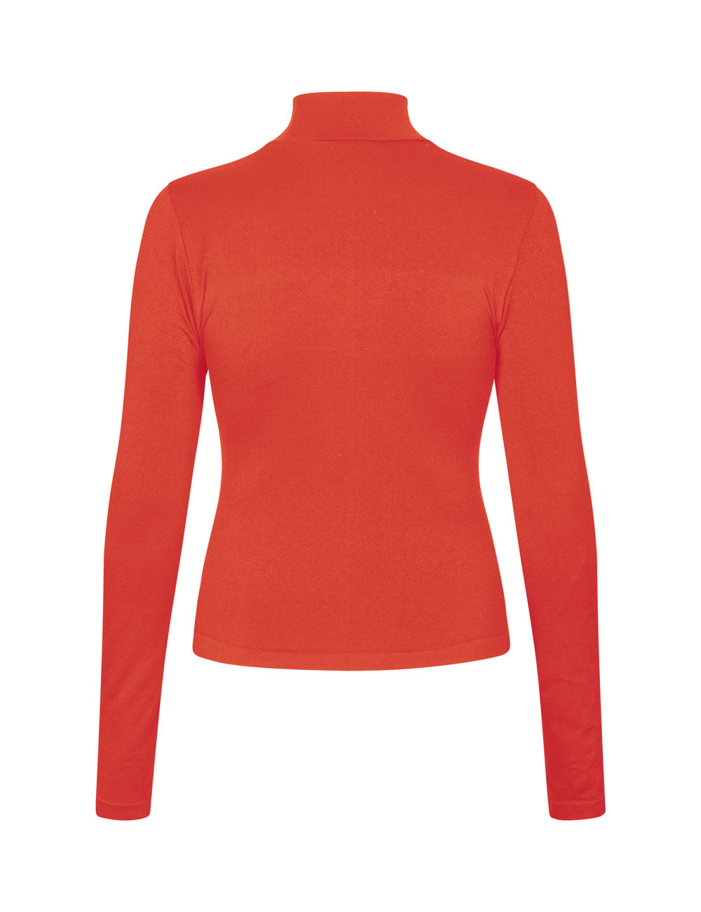 Faye High Neck w/Logo - Crush Red (Lev. Marts 2026)