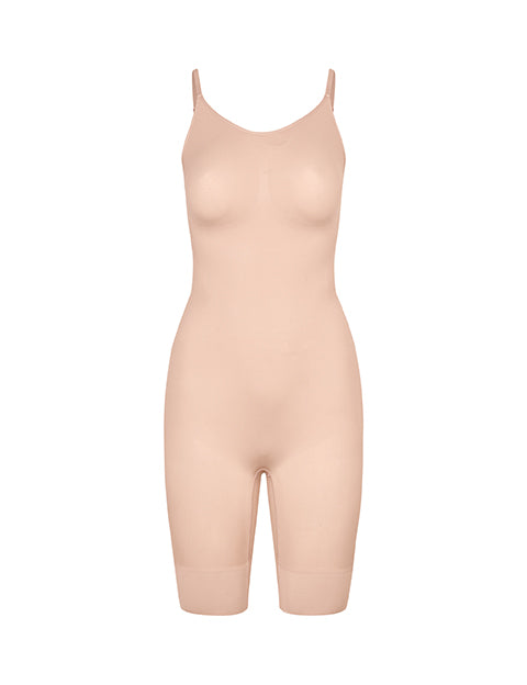Honey Shaping Bodysuit (Skjult skridt åbning) - Dust Rose