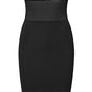 Second Skin shaping High waist tube skirt - Black