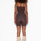 Alturra Highwaist Shaping shorts - Chocolate
