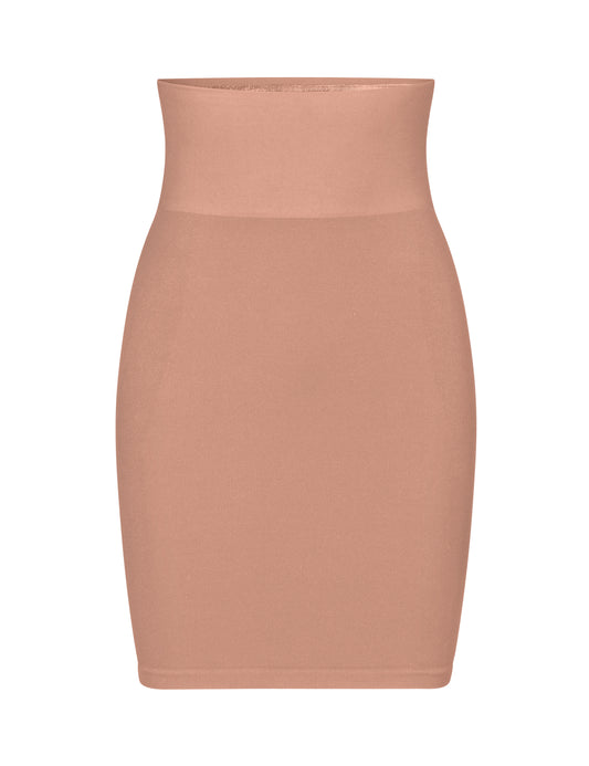 Second Skin High waist tube skirt - Tan