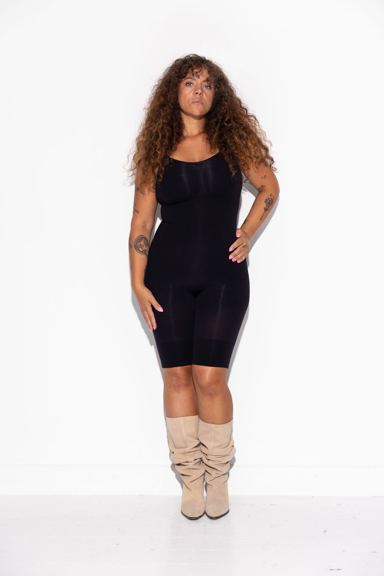 Honey Shaping Bodysuit - Black