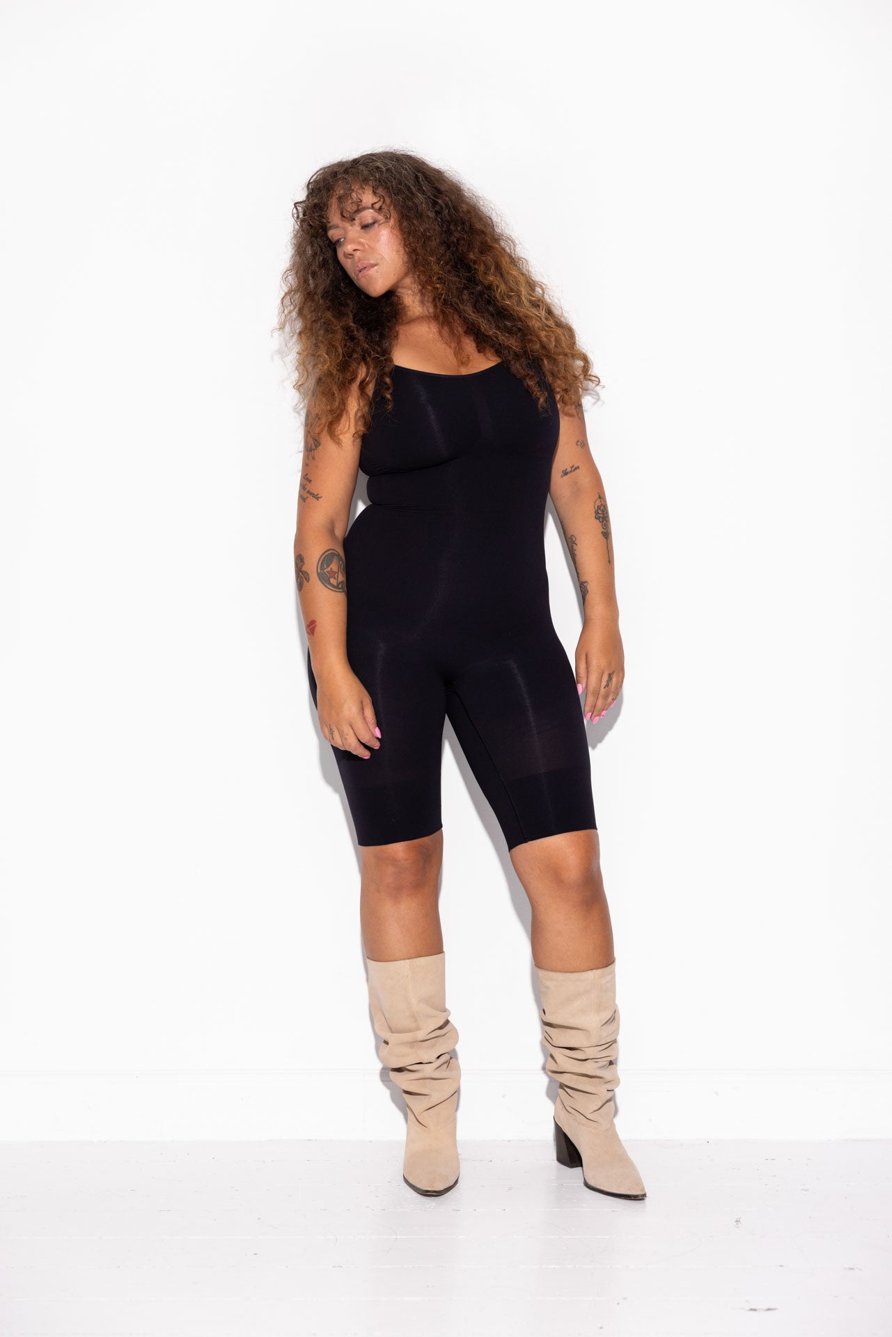 Honey Shaping Bodysuit - Black