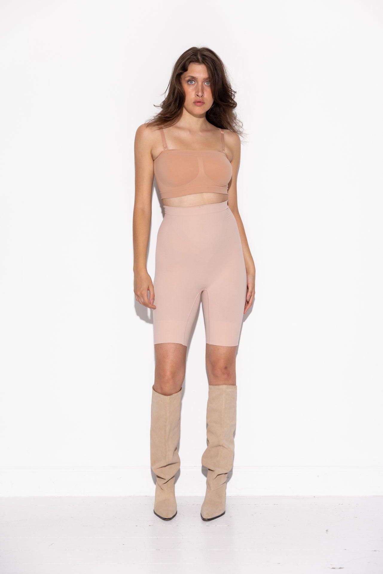 Alfie Shaping Shorts - Dust Rose