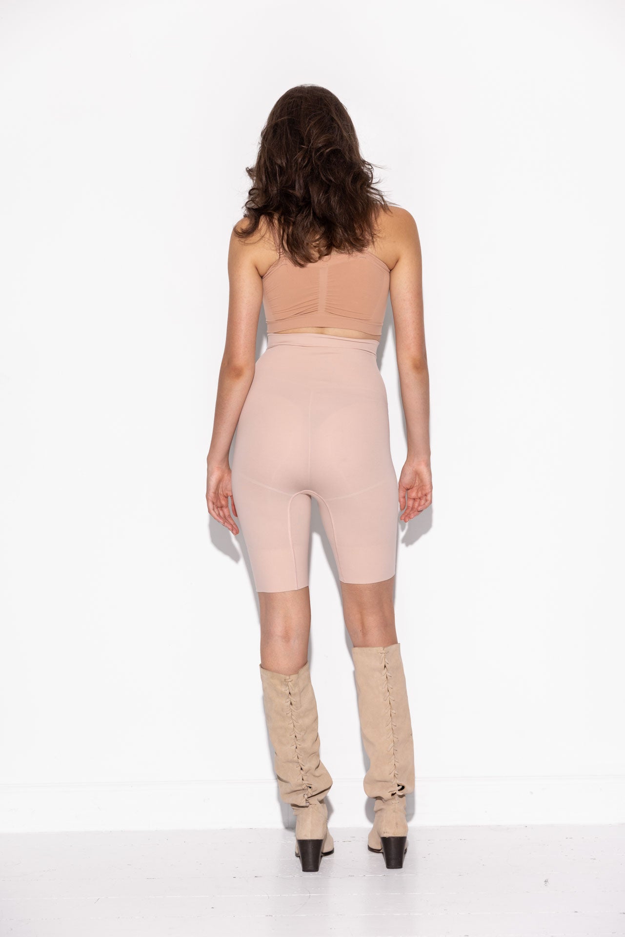 Alfie Shaping Shorts - Dust Rose