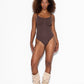 Coco Shapewear Bodysuit - Chocolate