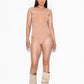 Second Skin High waist thong - Tan