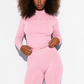Shilo Scrunch w/Logo - Cream Pink