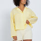 Snuggle pajama shirt - Yellow