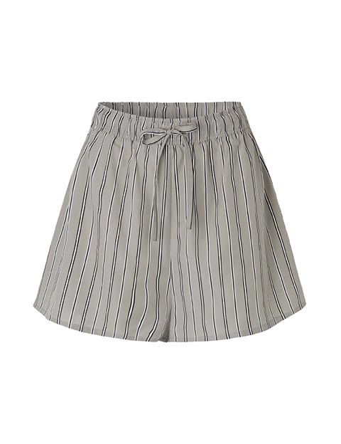 Sleep pajama shorts - dust mint stripe