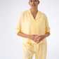 Snuggle pajama shirt - Yellow