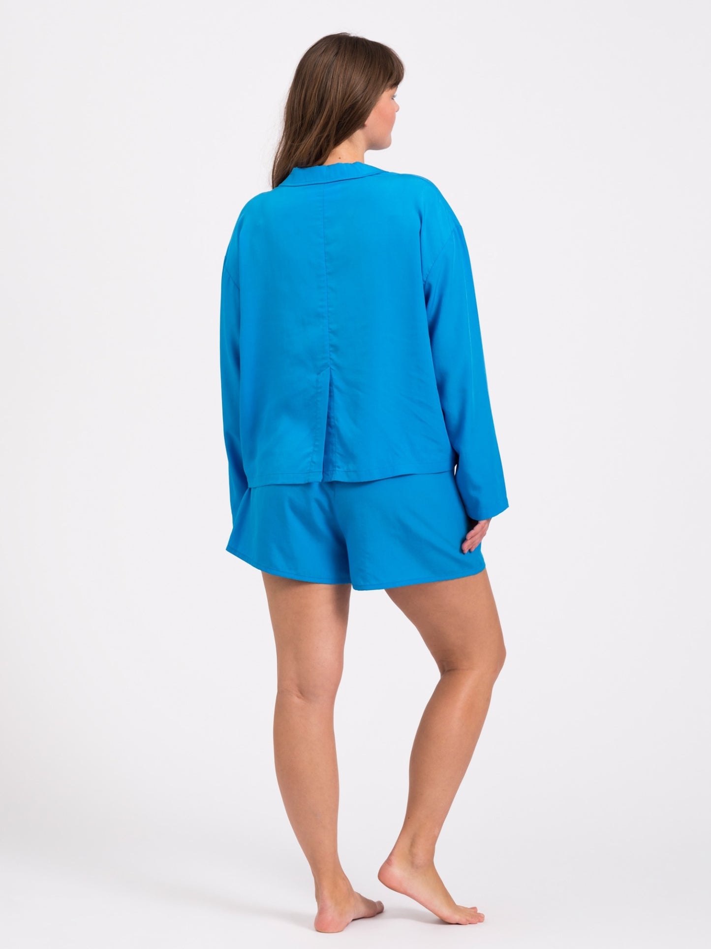 Snuggle pajama shorts - Bright Blue